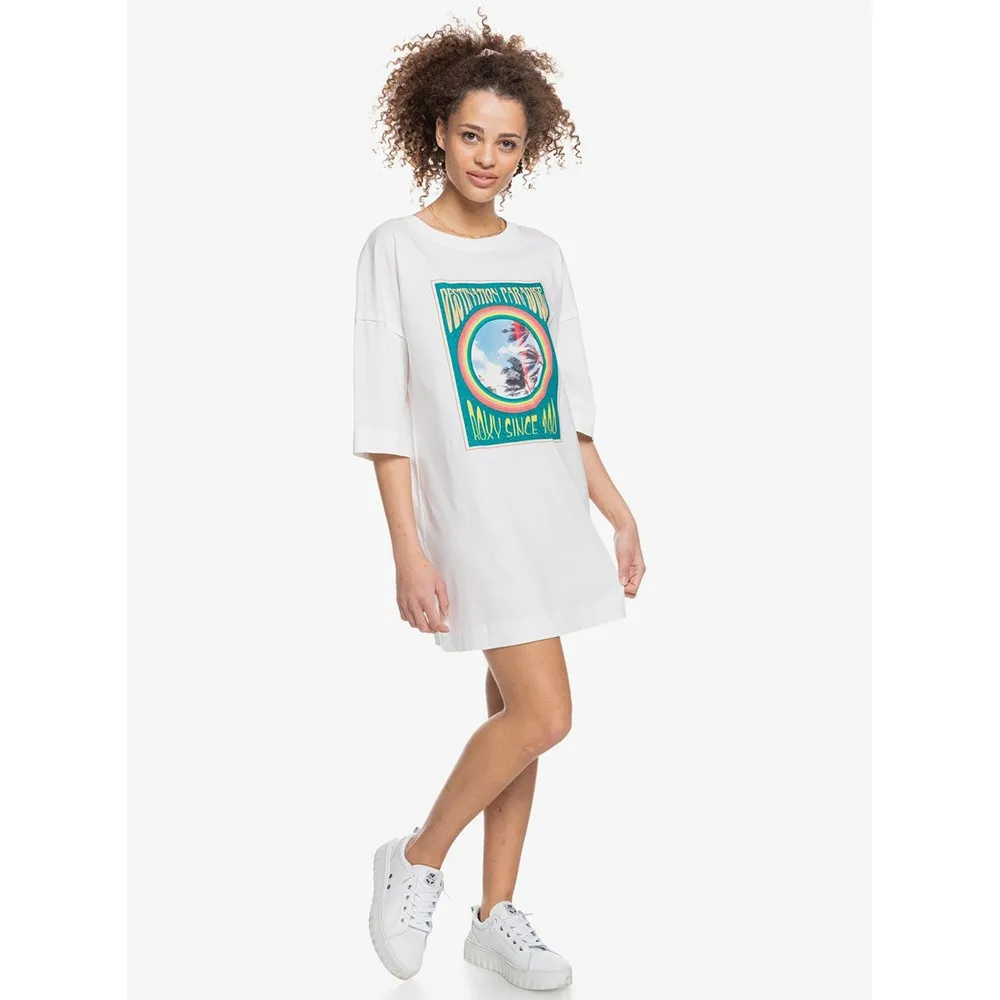 T-shirt ROXY Macrame Hour Blanc Femme