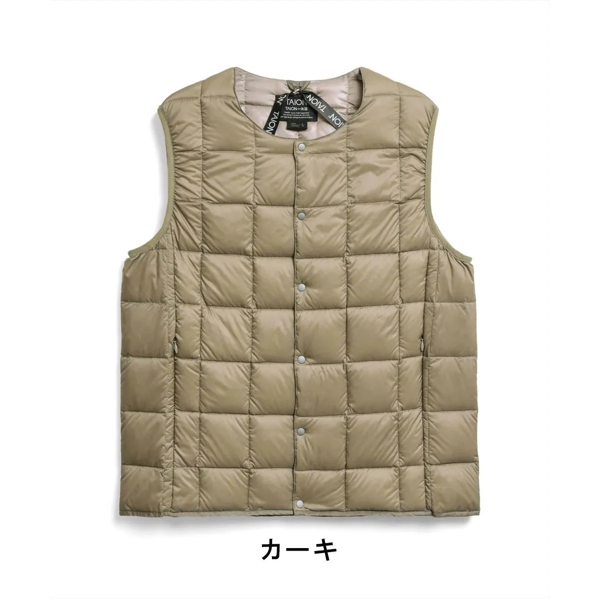 Taion - Gilet Taion - 004 - Khaki