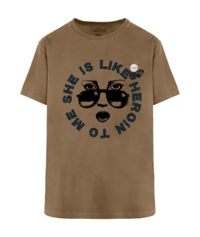 Tee shirt trucker havane HEROIN