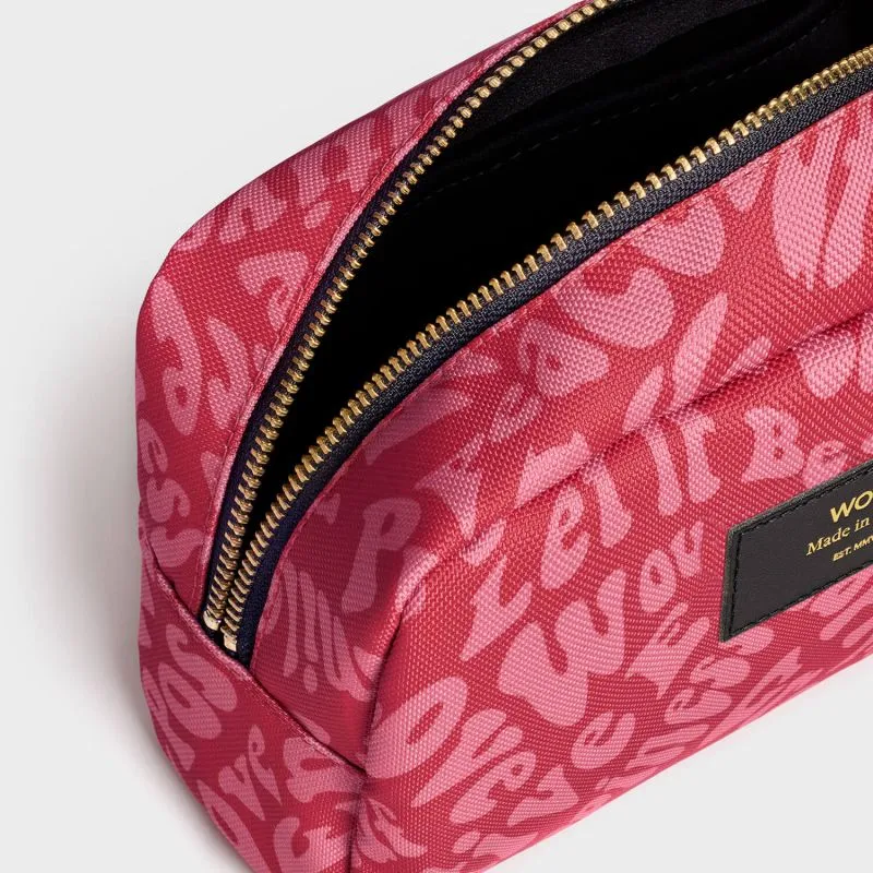Trousse de toilette Wouf 21 cm Groovy - Rose