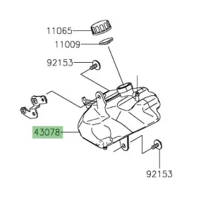 Vase d'expansion Kawasaki 430780605 | Moto Shop 35