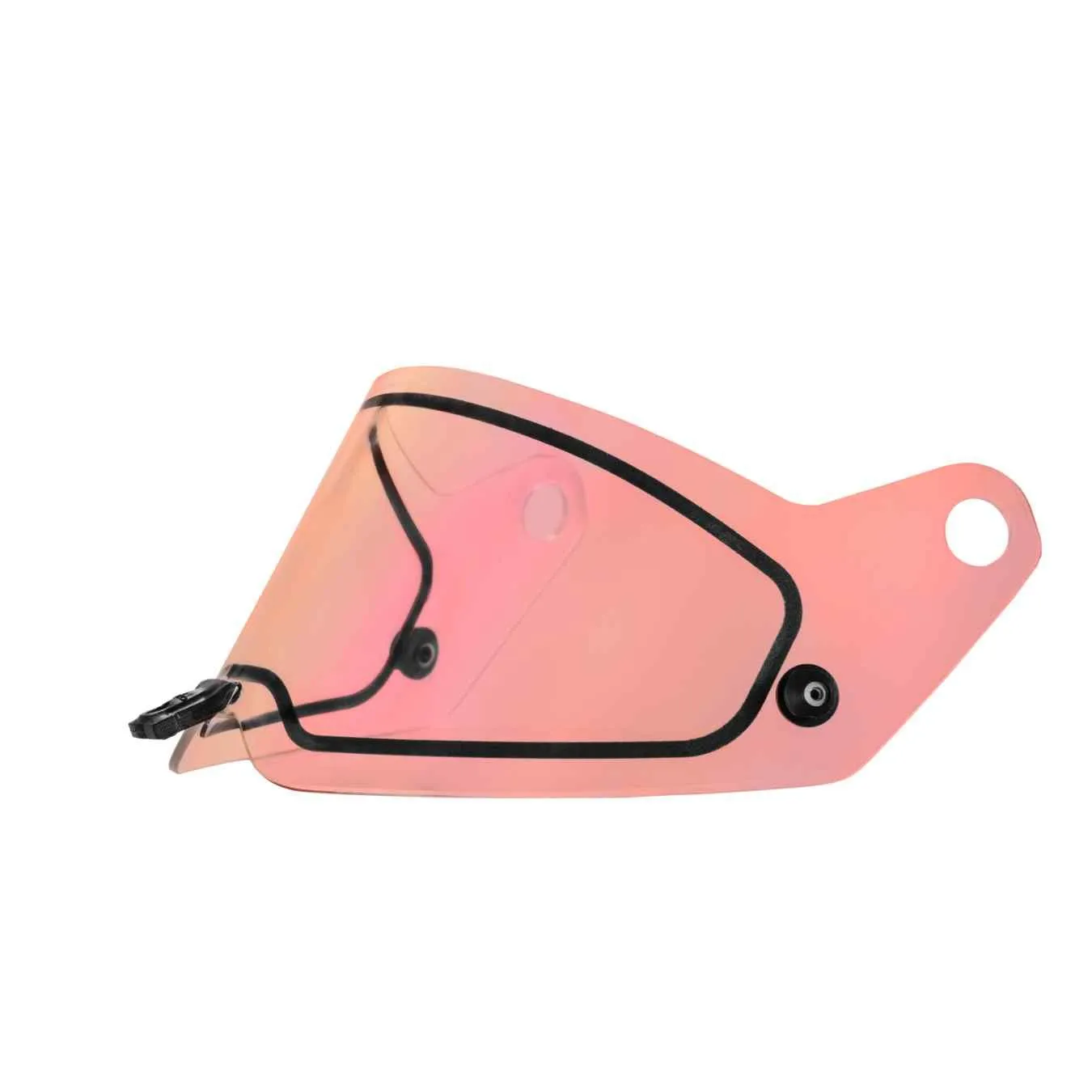 Visiere STILO pour Casque VENTI WRX DIRT TURISMO Rouge Iridium Fonce 2024