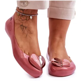 ZAXY Ballerines Femme Avec Coeur LL285028 Rose